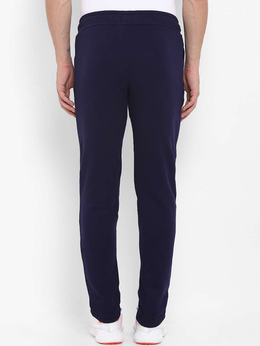 navy blue cotton full length track pant - 15736756 -  Standard Image - 2