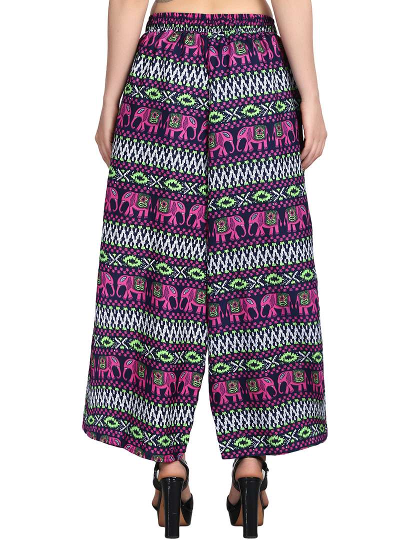 high waist flared palazzo - 15738261 -  Standard Image - 2