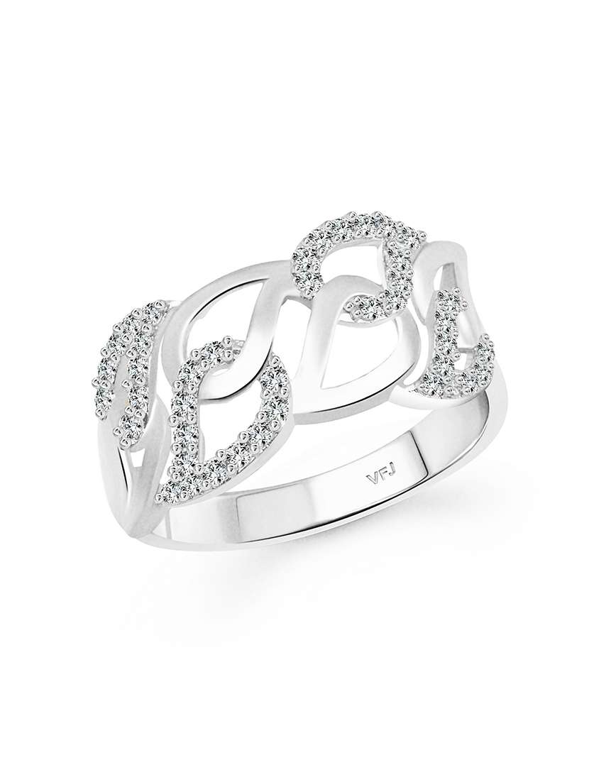 silver metal finger  ring