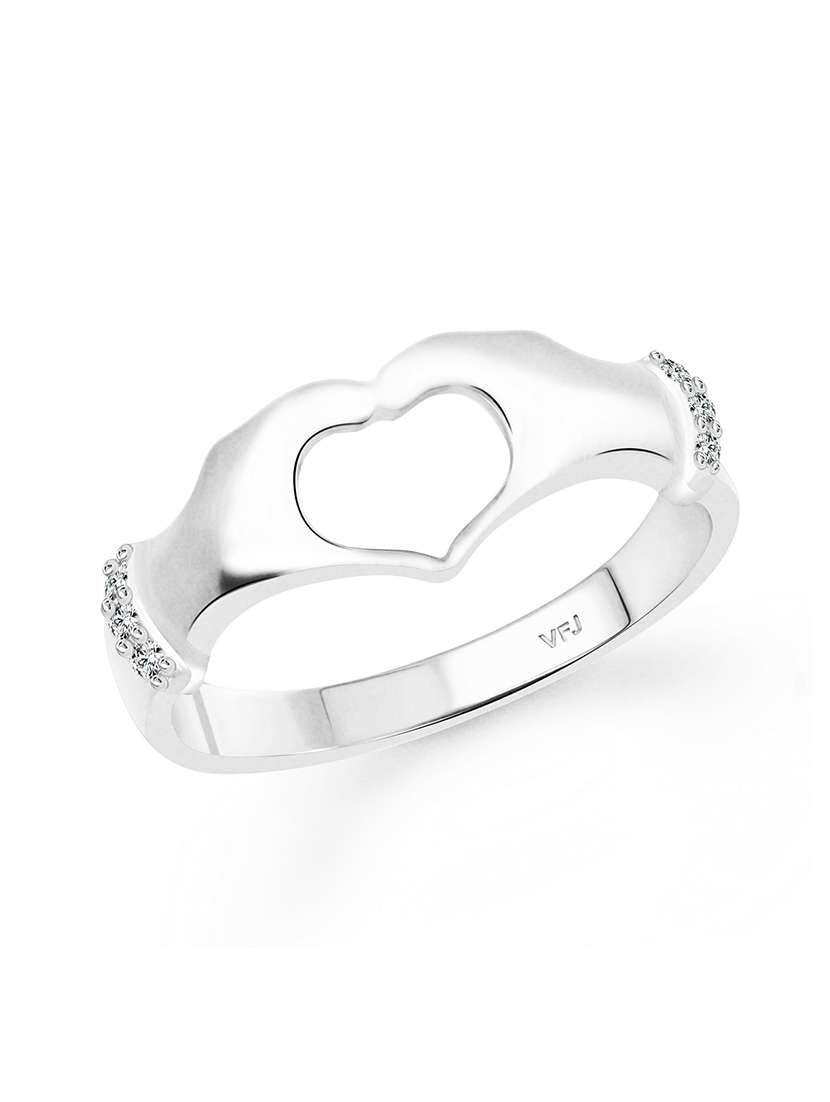 silver metal finger  ring