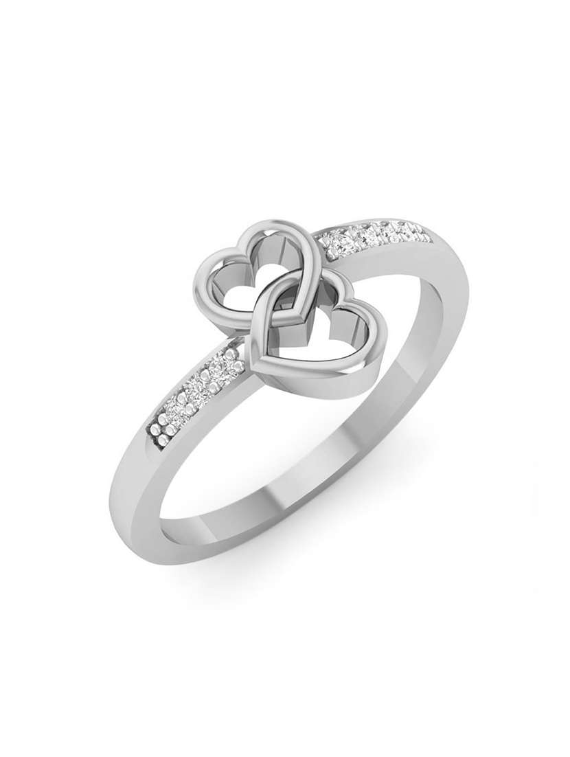 silver metal finger  ring