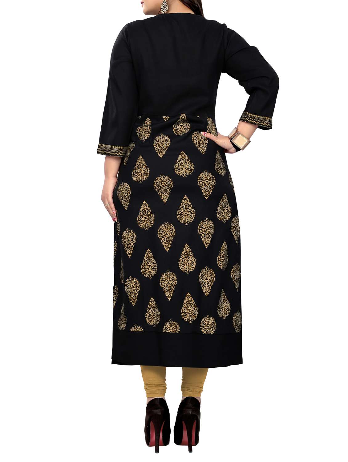 women's straight kurta - 15739915 -  Standard Image - 2