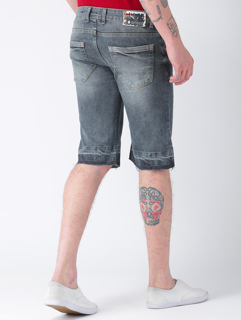 blue cotton blend shorts - 15740982 - Standard Image - 2