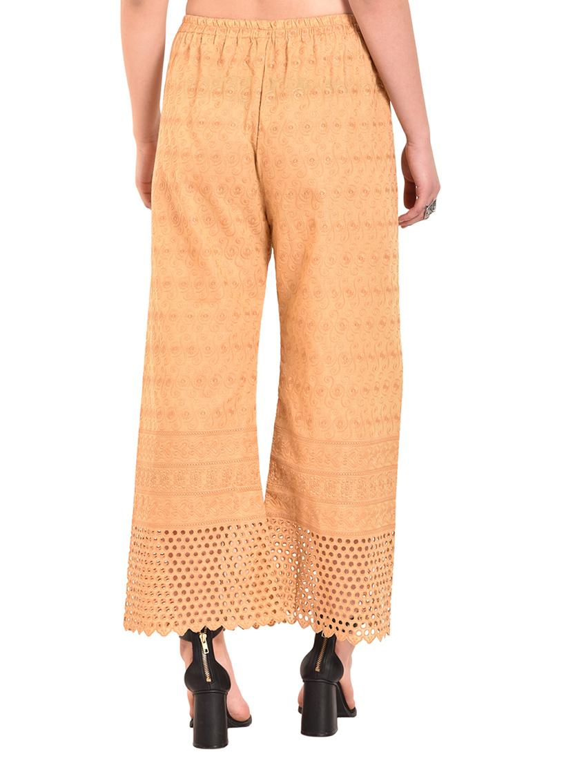 chikankari straight palazzo - 15744242 - Standard Image - 2