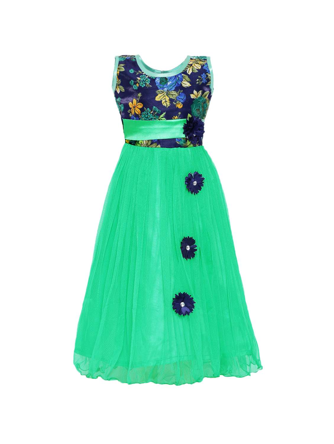 green net frock