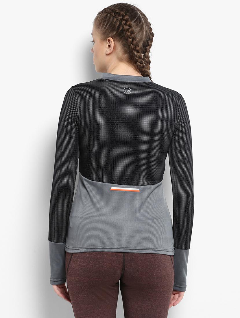 thumb hole sleeved sports sweatshirt - 15746322 - Standard Image - 2