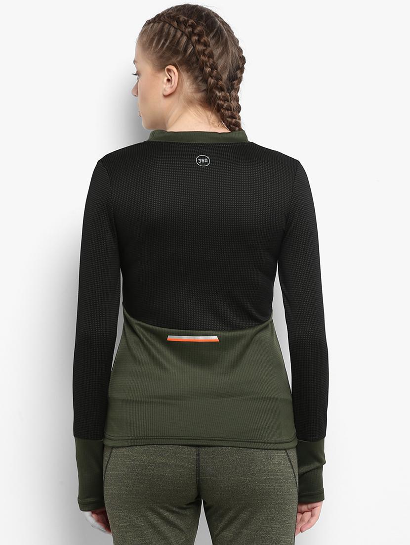 thumb hole sleeved sports sweatshirt - 15746323 - Standard Image - 2