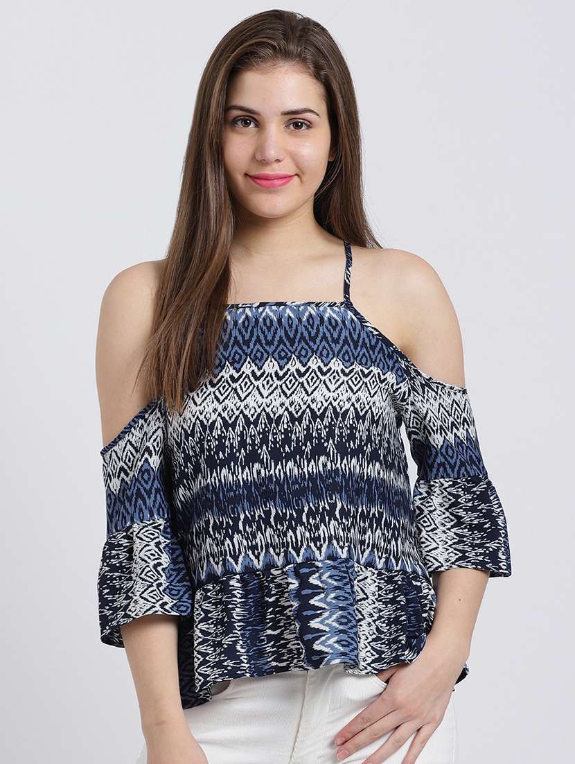 tie up back gathered hem top