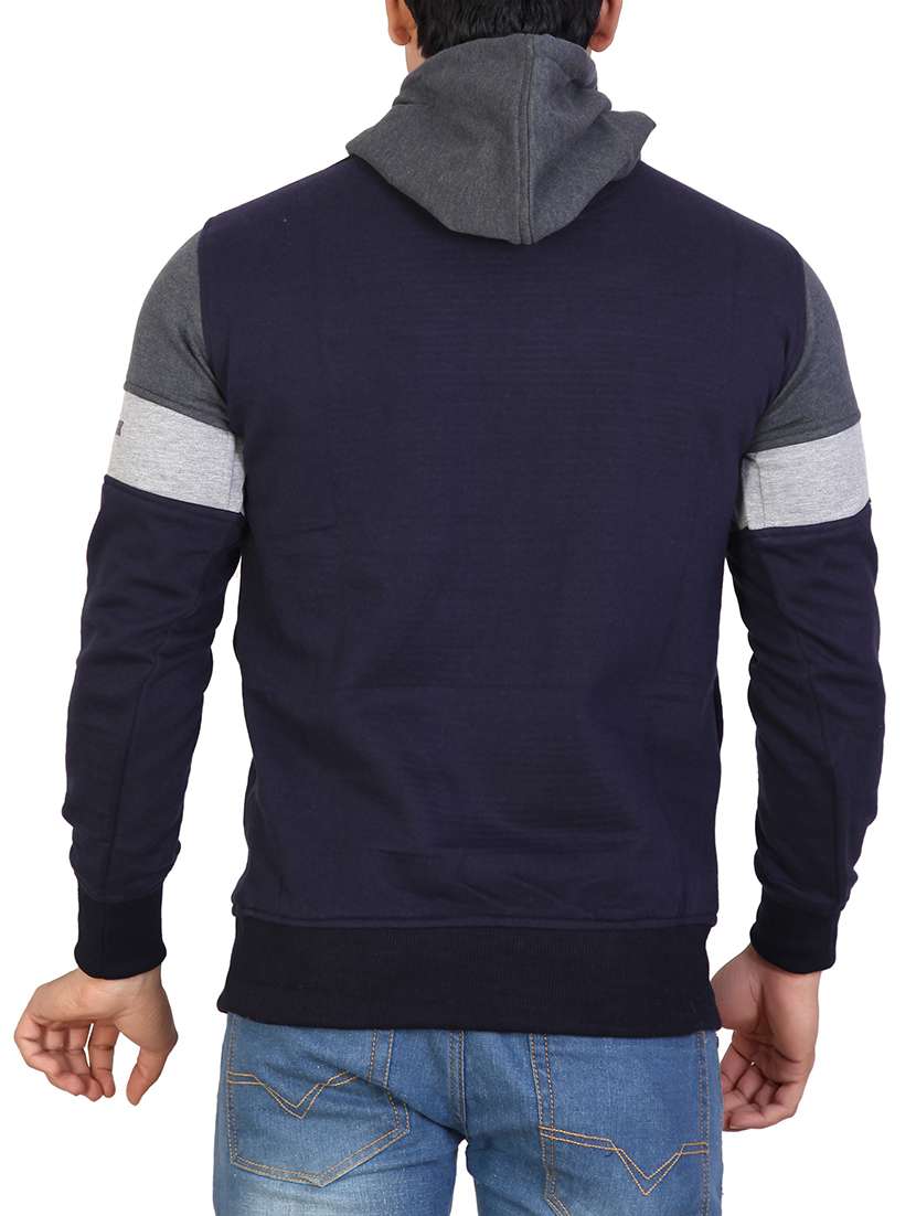 mens color block sweatshirt - 15747569 - Standard Image - 2
