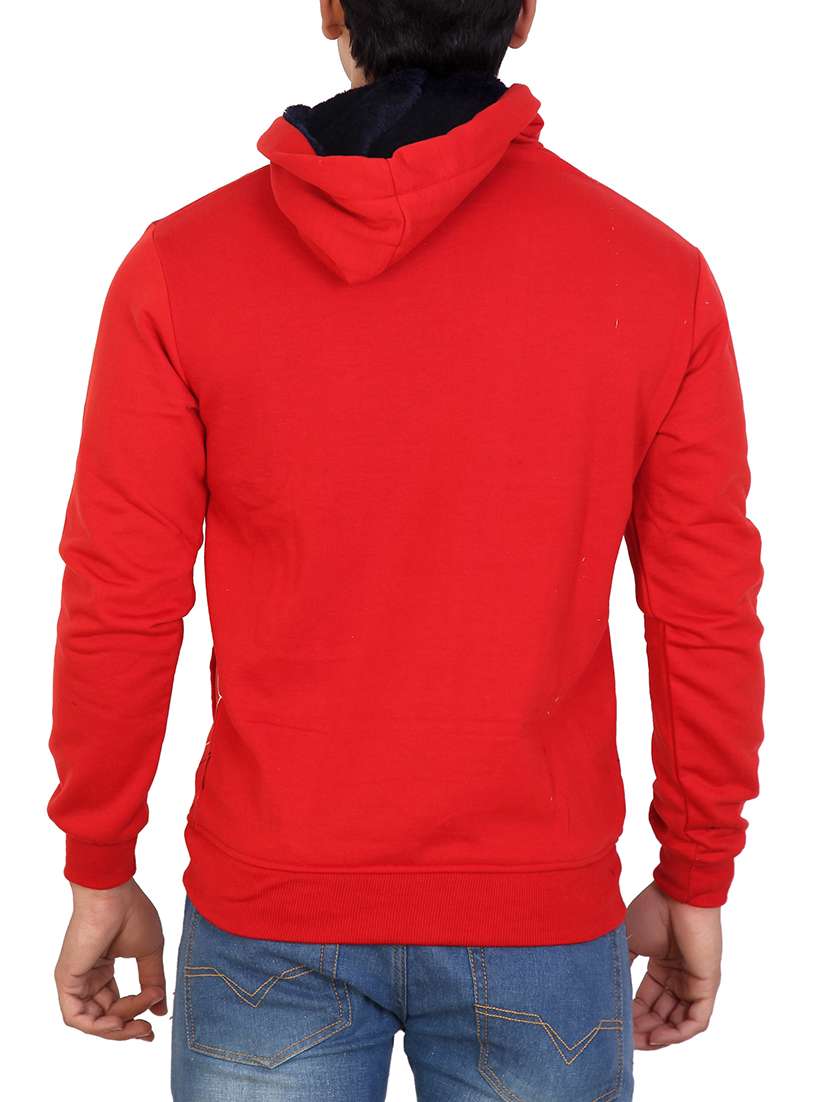mens front print sweatshirt - 15747590 - Standard Image - 2