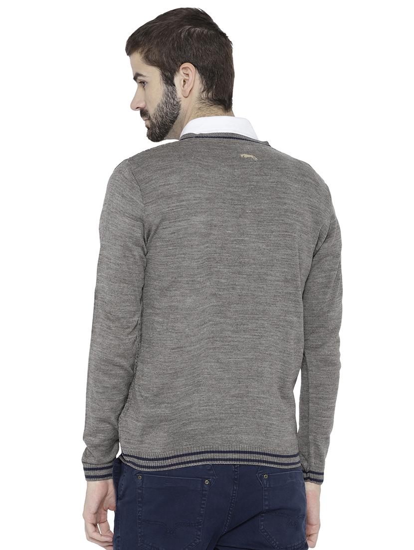 grey acrylic pullover - 15747887 - Standard Image - 2