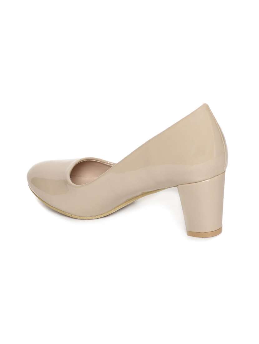 beige slip on pumps - 15748313 -  Standard Image - 2