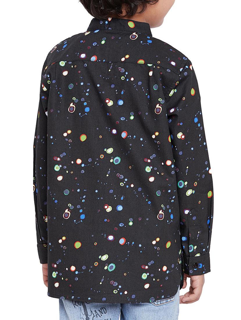 black cotton shirt - 15748710 - Standard Image - 2
