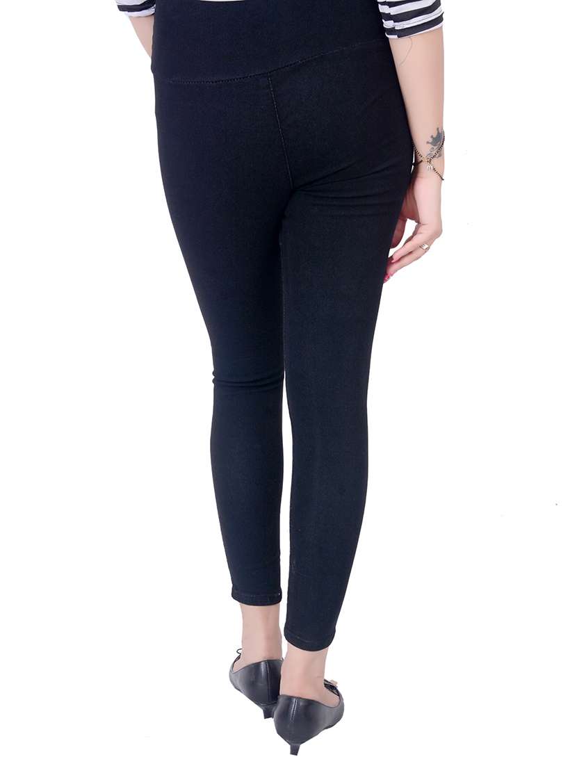 high waist denim jegging - 15751782 -  Standard Image - 2