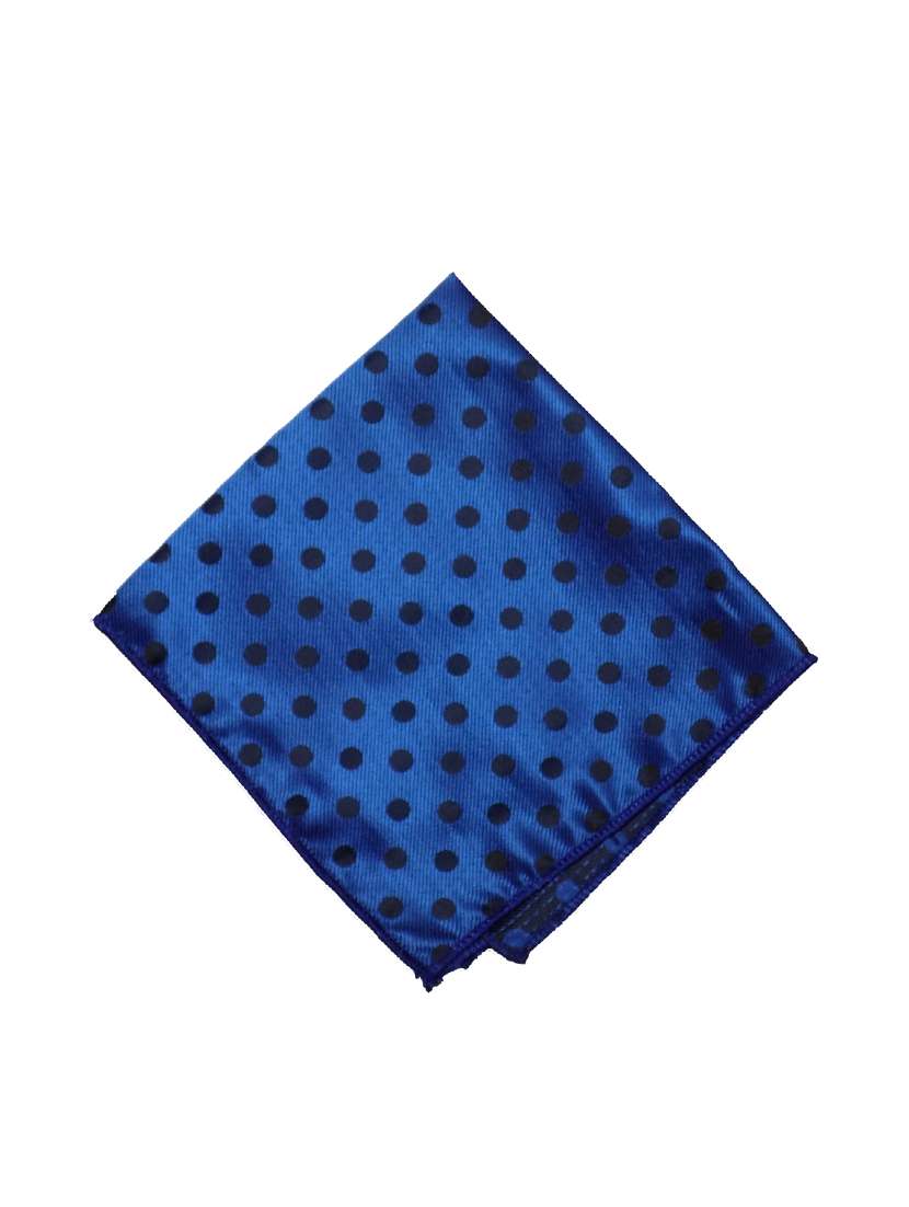 blue polyester pocketsquare