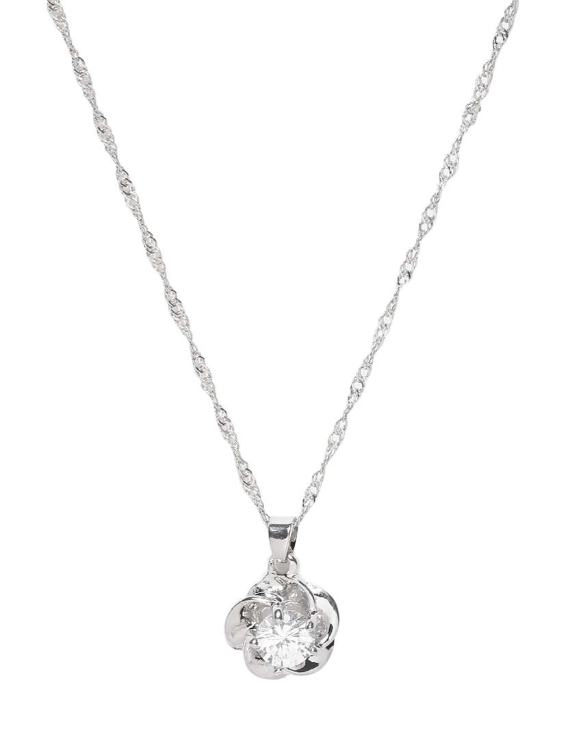 silver plated pendant