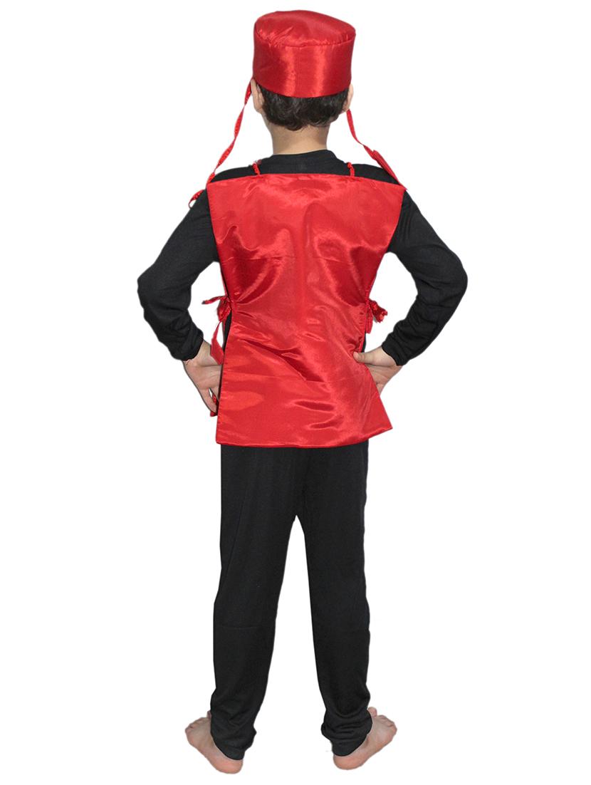 red polyester costume - 15755471 - Standard Image - 2