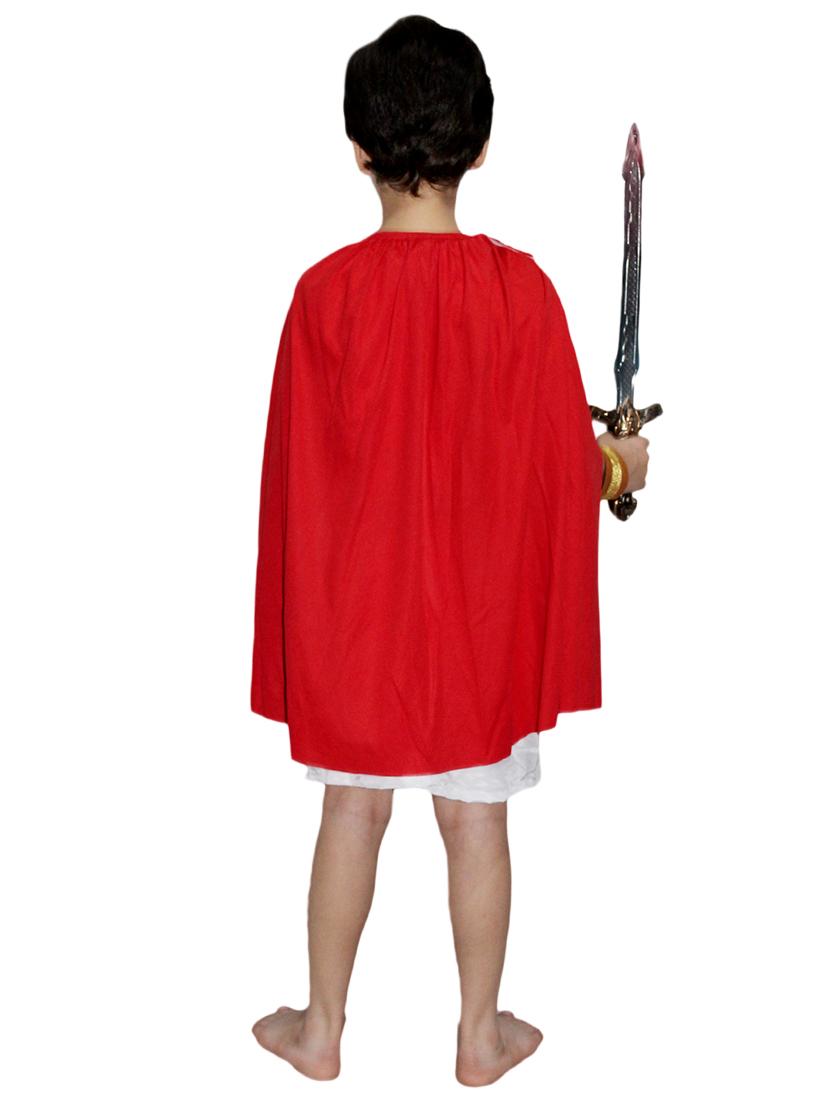 red polyester costume - 15755600 - Standard Image - 2