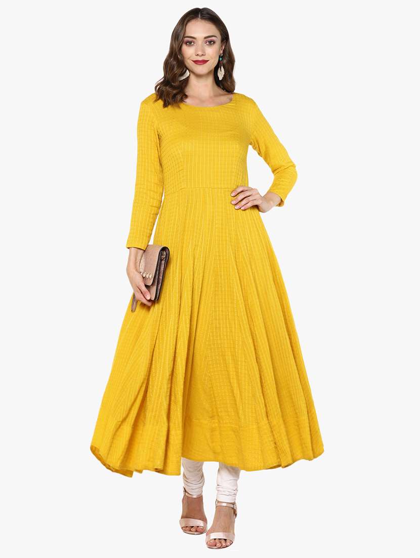 women's flared kurta
