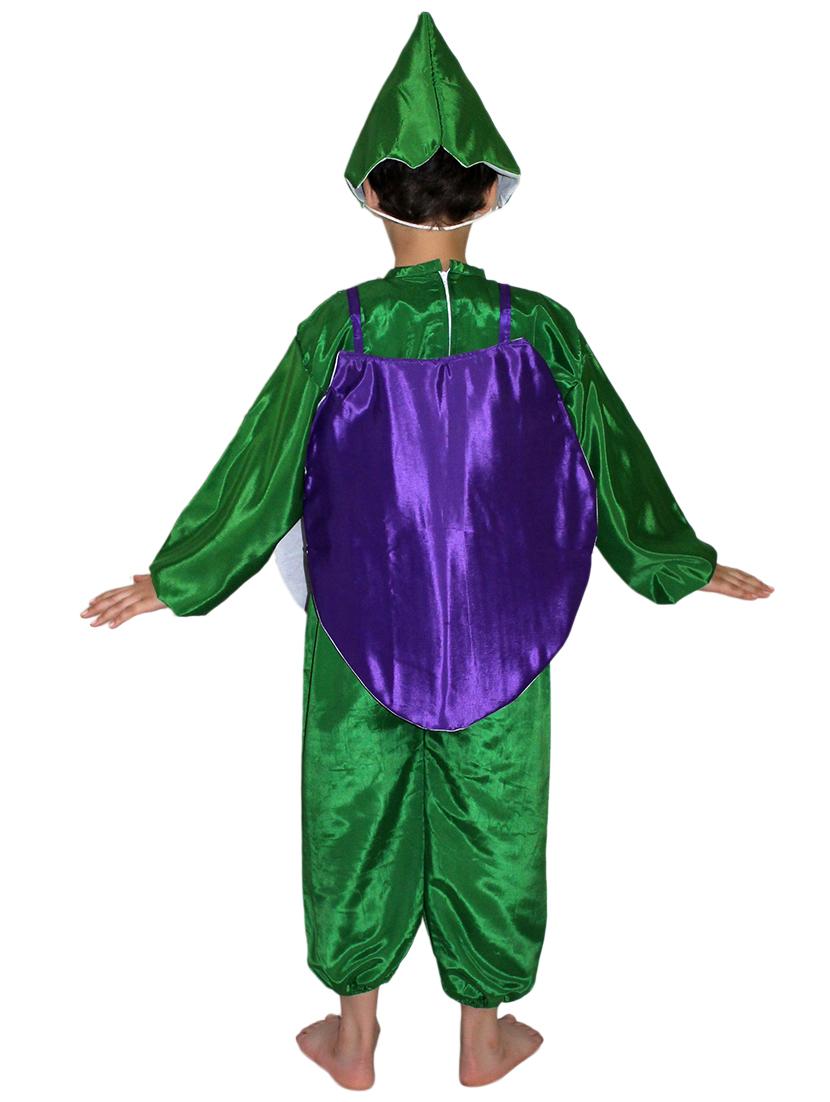 purple polyester brinjal costume - 15756157 - Standard Image - 2