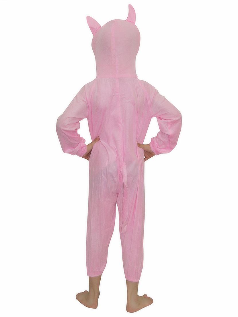 pink polyester pig costume - 15756182 - Standard Image - 2