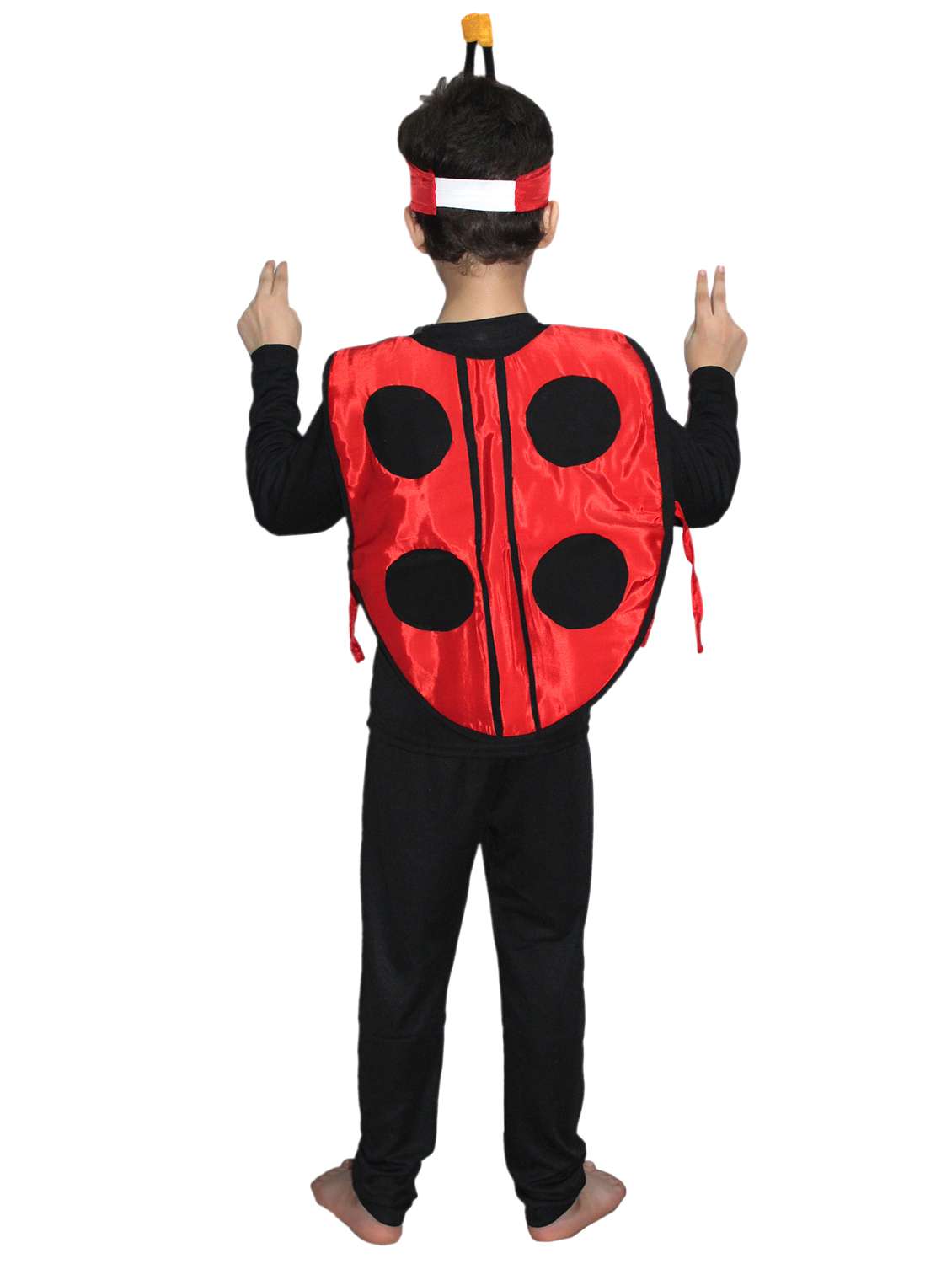 red polyester costume - 15758717 -  Standard Image - 2