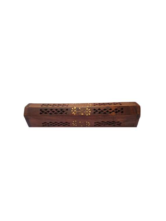 desi karigar wooden sheesham agarbatti incense stick dhoop batti box/case/stand/holder