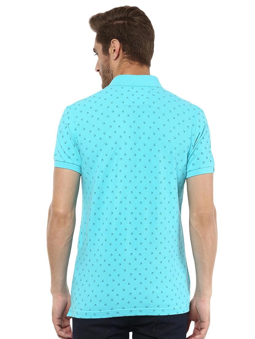blue all over print t-shirt - 15772677 - Standard Image - 2