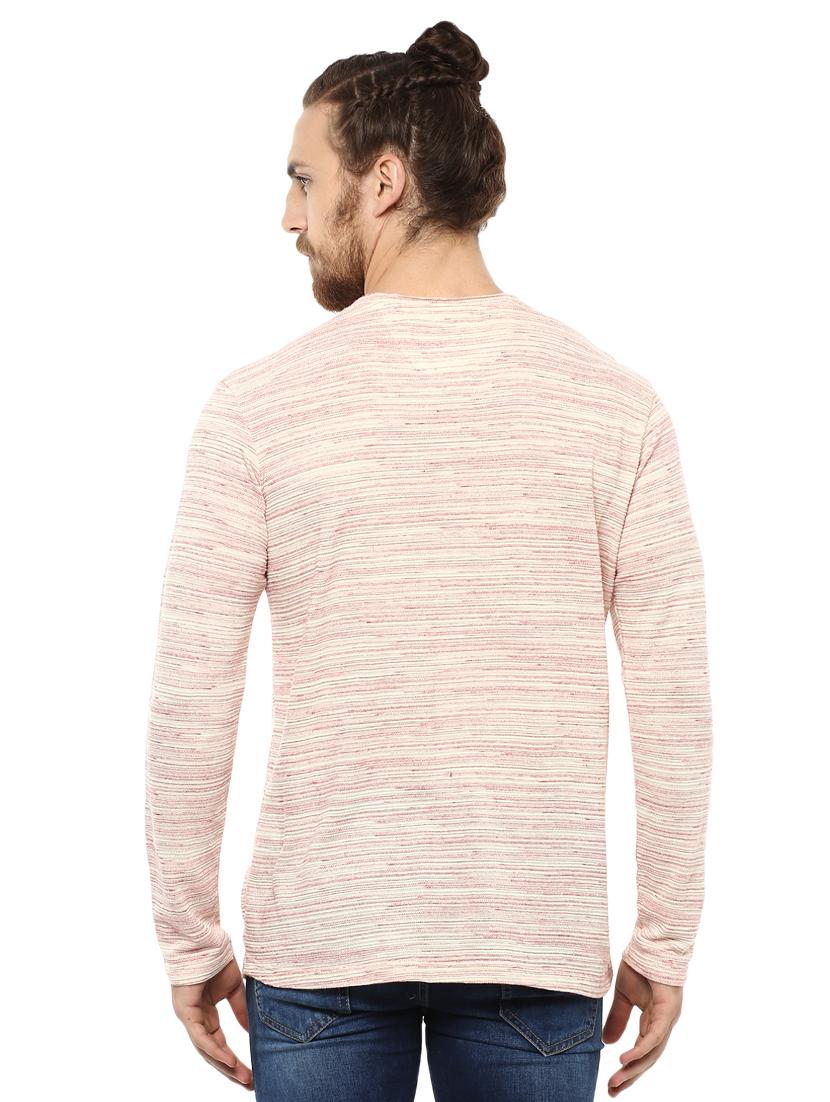 beige striped pocket t-shirt - 15772744 - Standard Image - 2