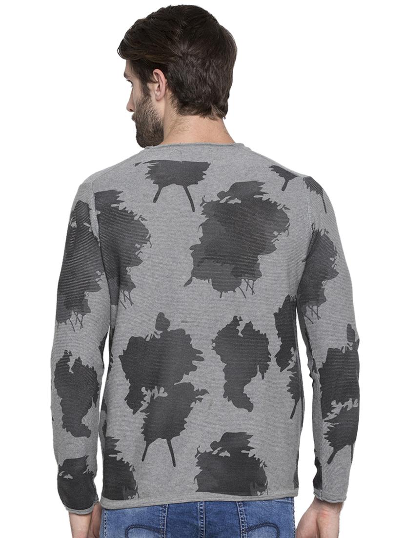 grey all over print t-shirt - 15772994 - Standard Image - 2