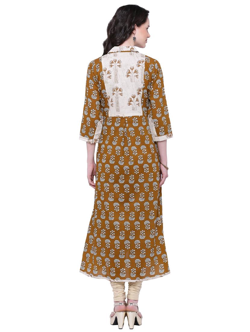 women's asymmetric kurta - 15774757 - Standard Image - 2