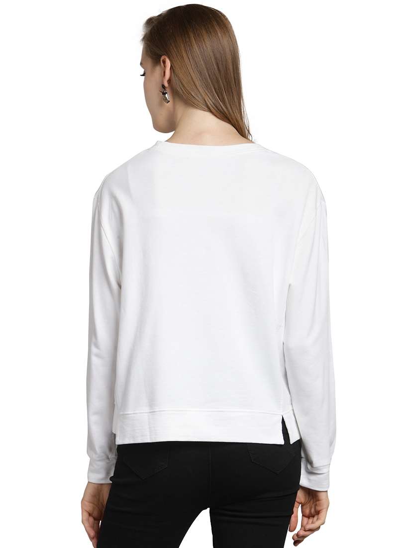 women's chest print sweatshirt - 15774792 -  Standard Image - 2