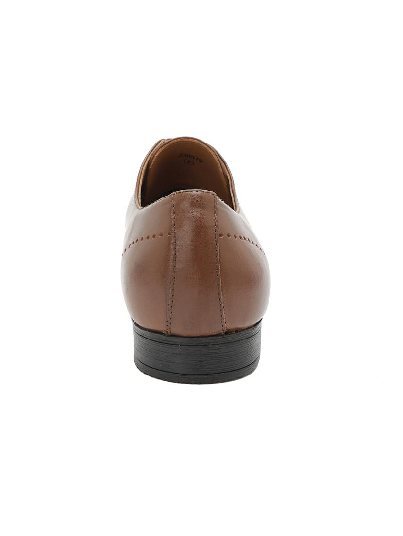 tan leather lace-up derbys - 15776842 - Standard Image - 2