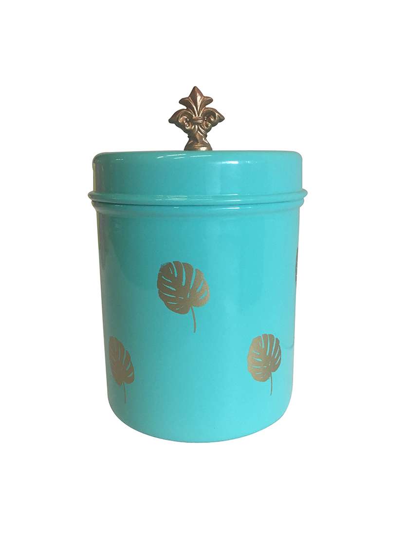 tropical split leaf canister, 