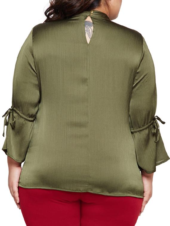 choker neck plus top - 15788976 - Standard Image - 2