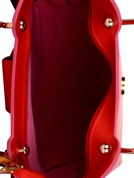 red leatherette (pu) sling bag - 15790563 - Standard Image - 2