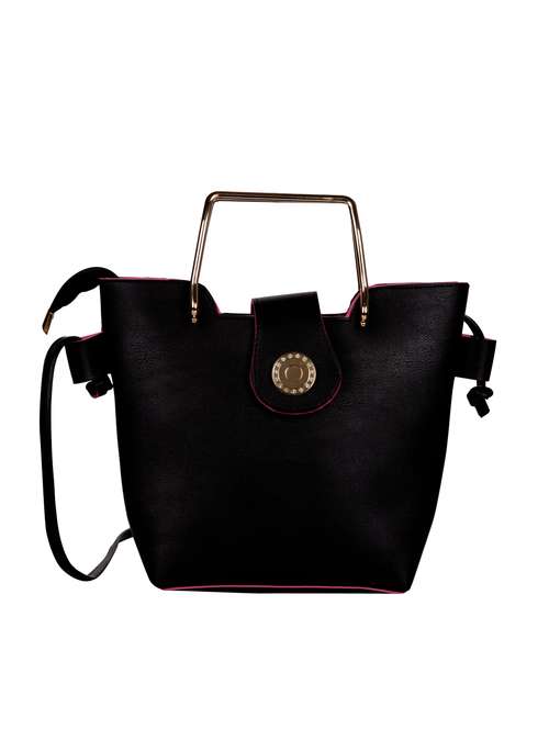black solid regular sling bag - 15790565 -  Standard Image - 0