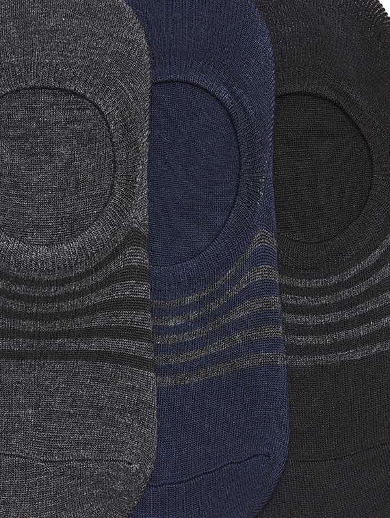 multi colored cotton no show socks - 15791693 -  Standard Image - 2