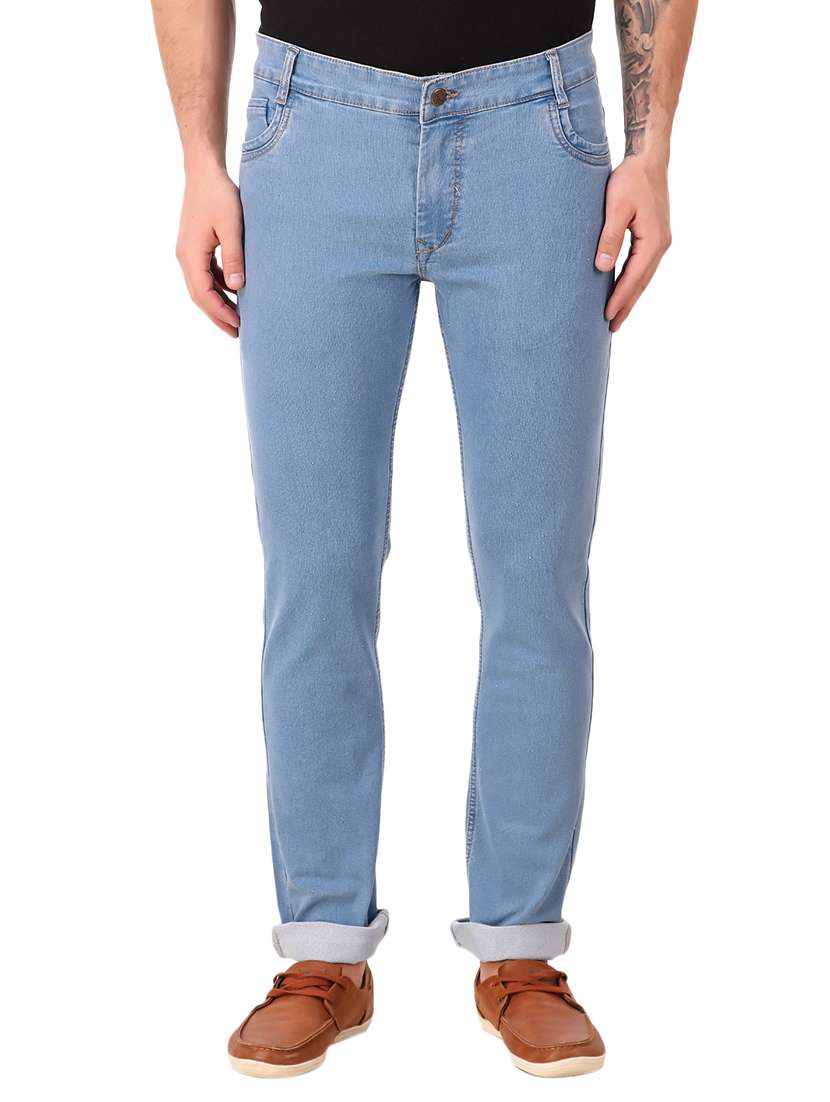mens slim fit plain jeans - 15791831 - Zoom Image - 0