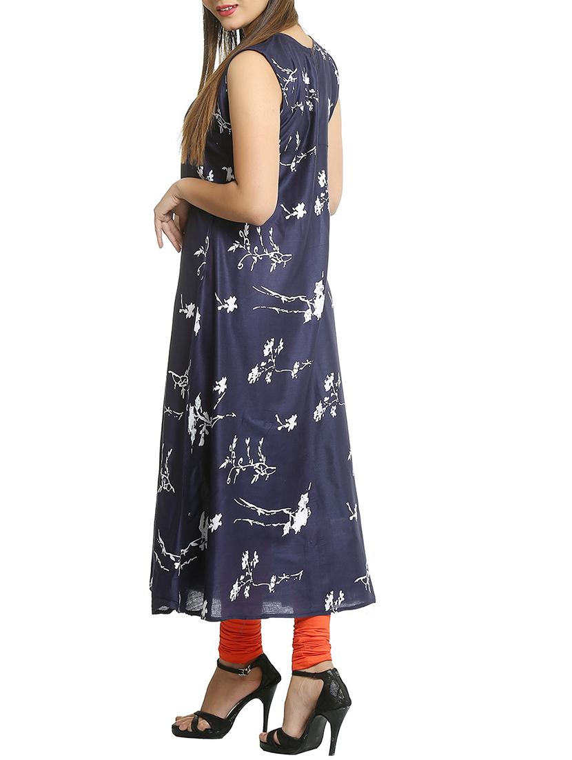 a-line printed kurta - 15791948 - Standard Image - 2