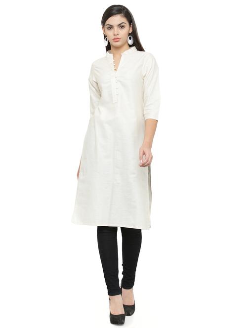 women's straight kurta - 15796381 - Standard Image - 0