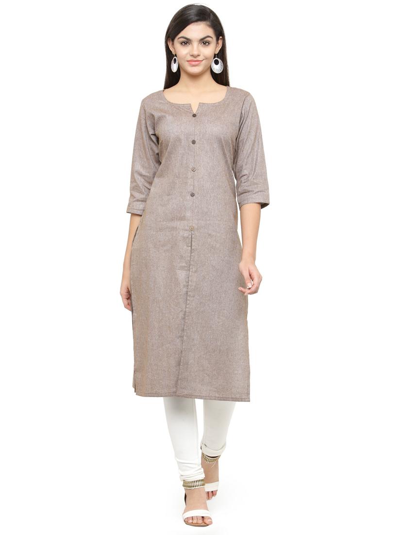 women's straight kurta - 15796382 - Zoom Image - 0