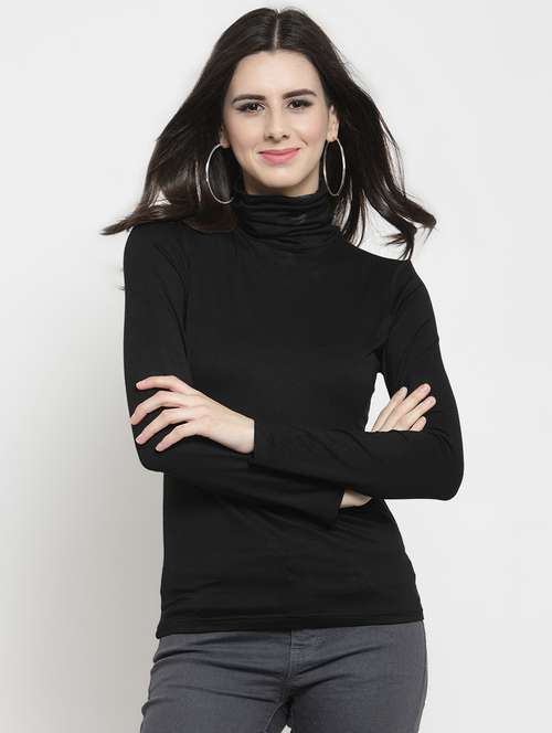 turtle neck long sleeved top - 15800754 -  Standard Image - 0