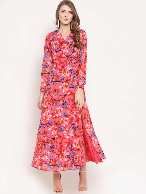 women's floral dress - 15800866 - Standard Image - 0
