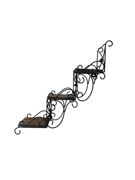 desi karigar wooden wall hanging shelve/ shelf for decoration - 15801358 - Standard Image - 2