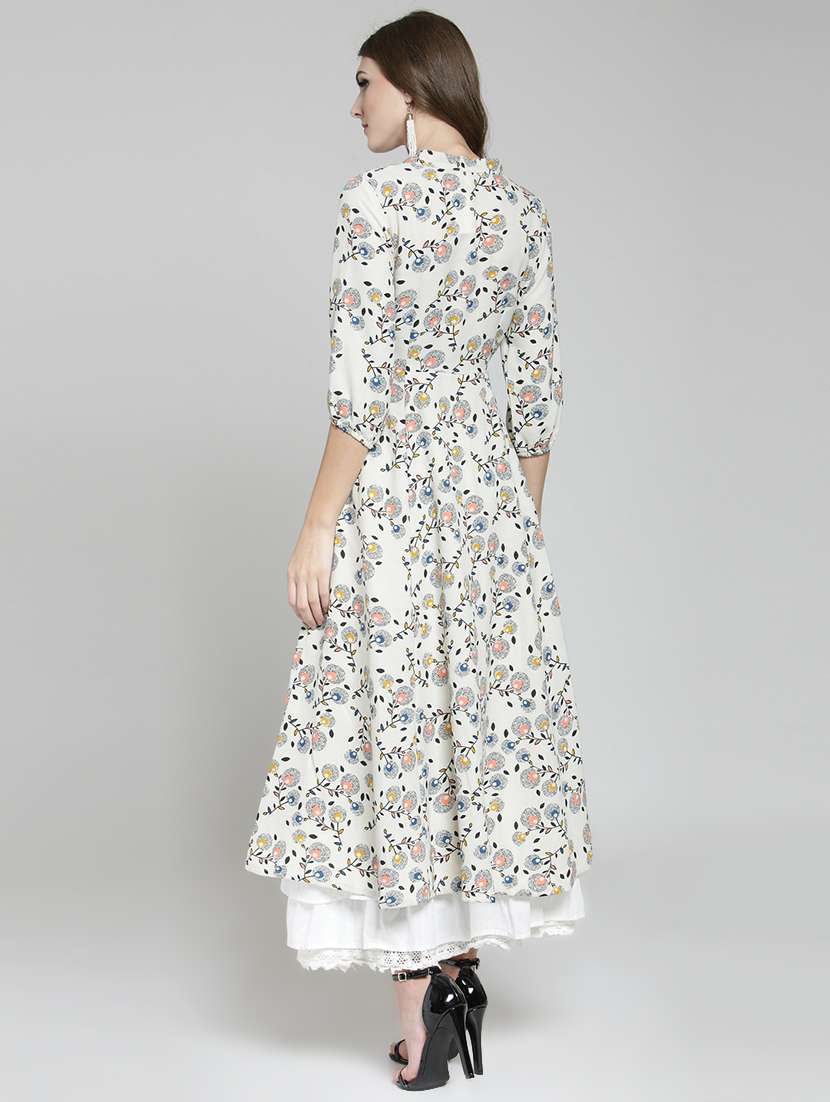 women's layered kurta - 15802804 -  Standard Image - 2