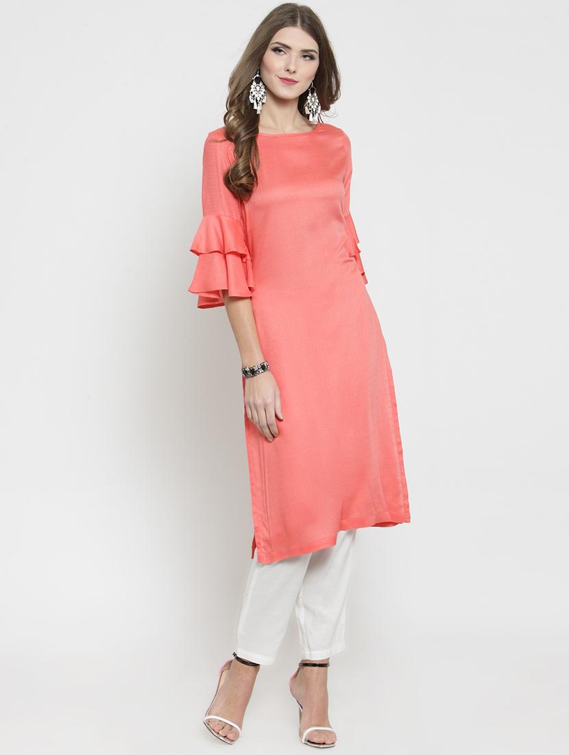 women's straight kurta - 15802815 - Zoom Image - 0
