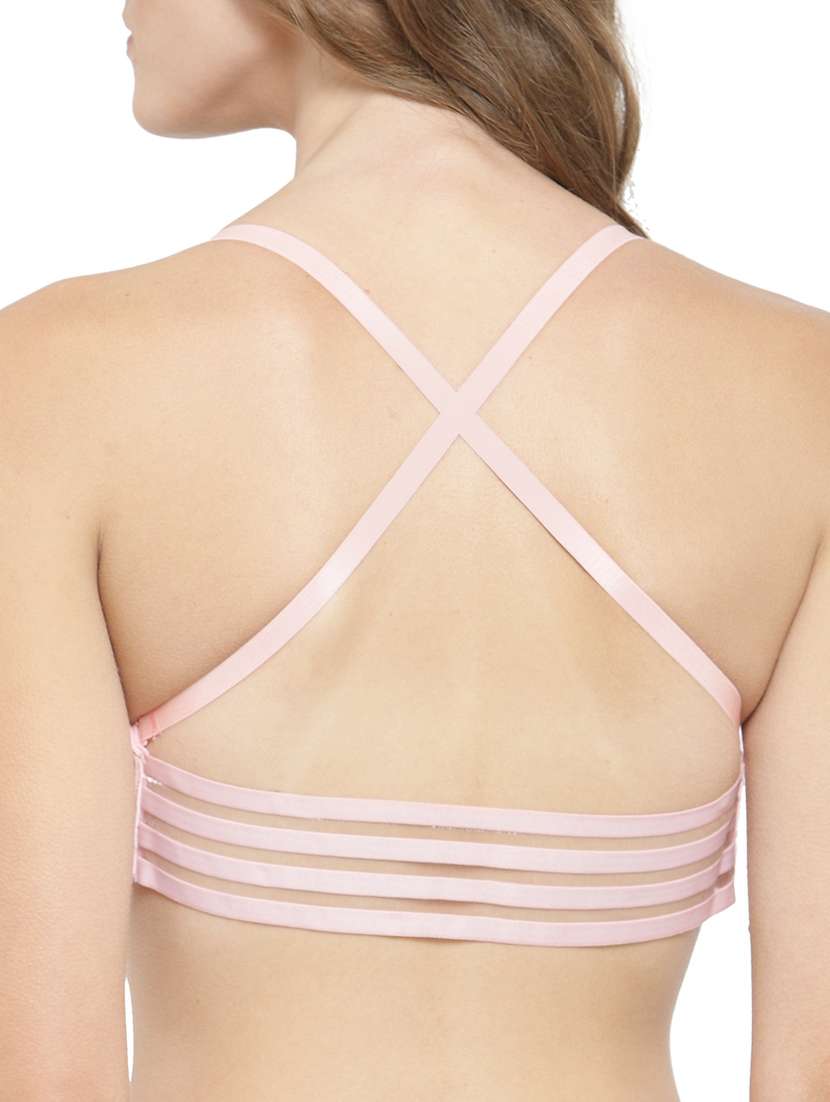 front open criss-cross back bra - 15803655 -  Standard Image - 2