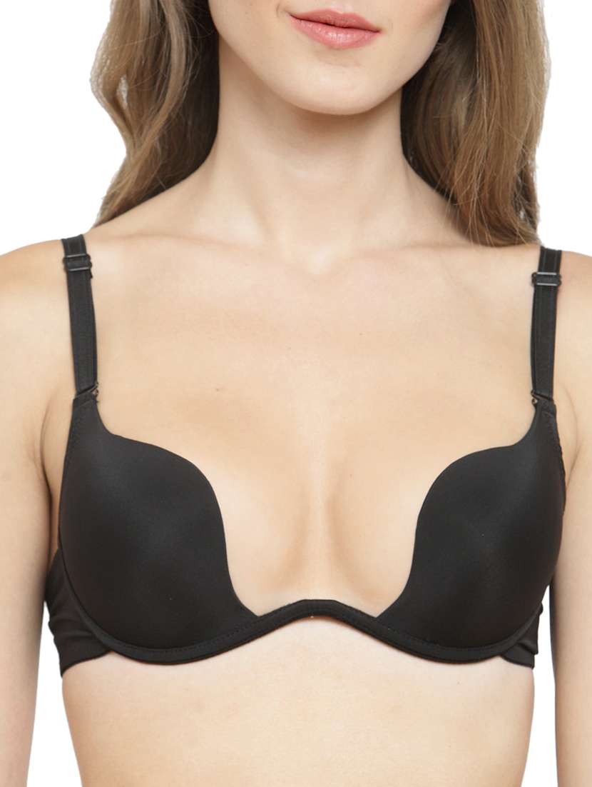 stylised back plunge bra 