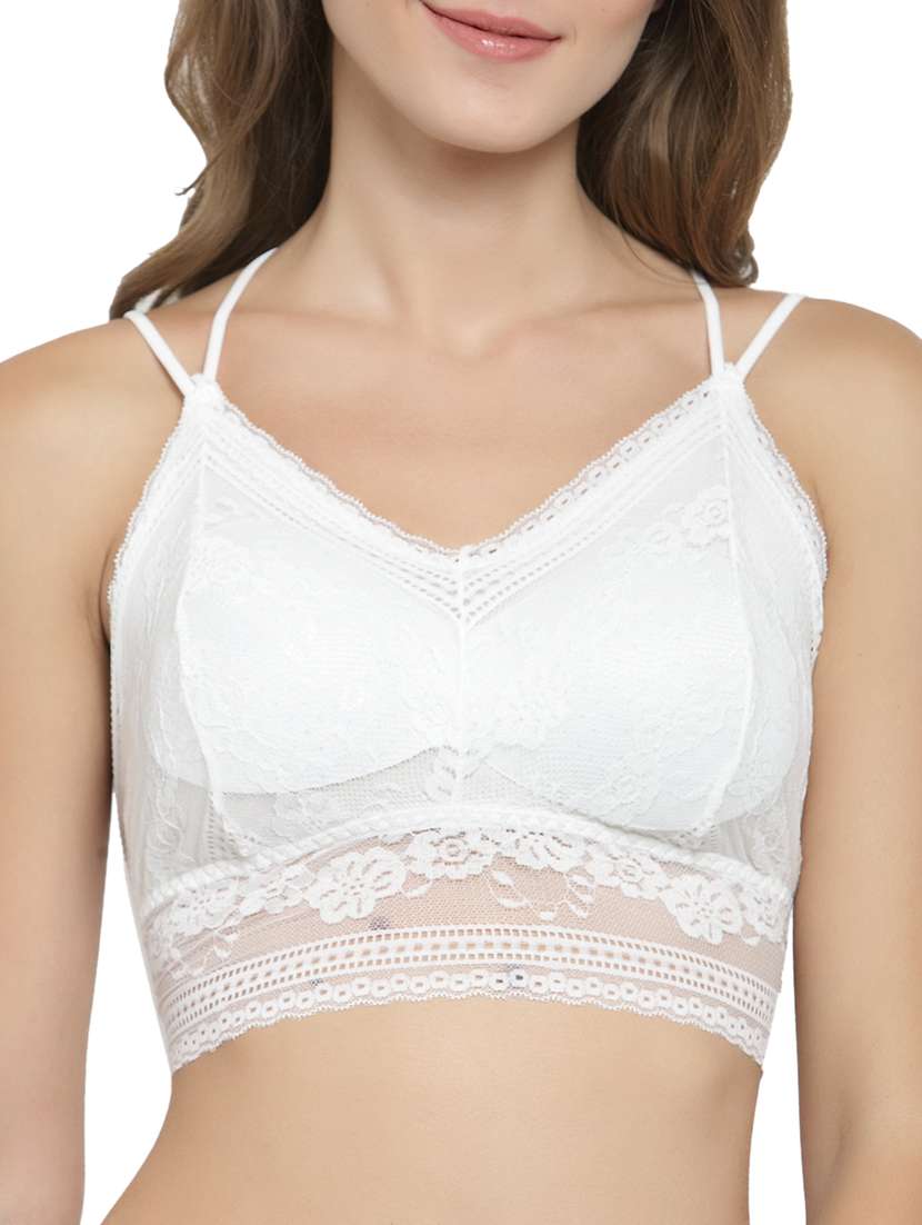 stylised back laced bralette